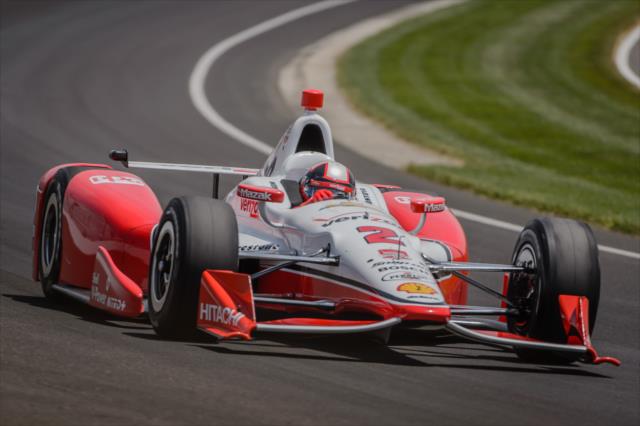 Juan Pablo Montoya on course at IMS -- Photo by: Forrest Mellott