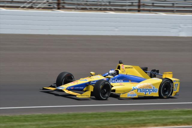Marco Andretti on course at IMS -- Photo by: John Cote