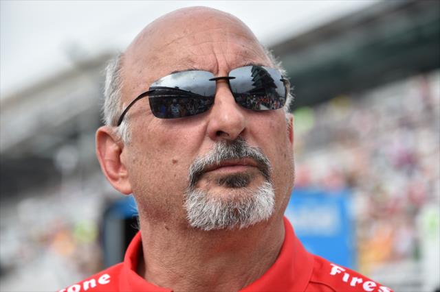 Bobby Rahal on pit lane during qualifications for the 99th Indianapolis 500 at the Indianapolis Motor Speedway -- Photo by: Dana Garrett