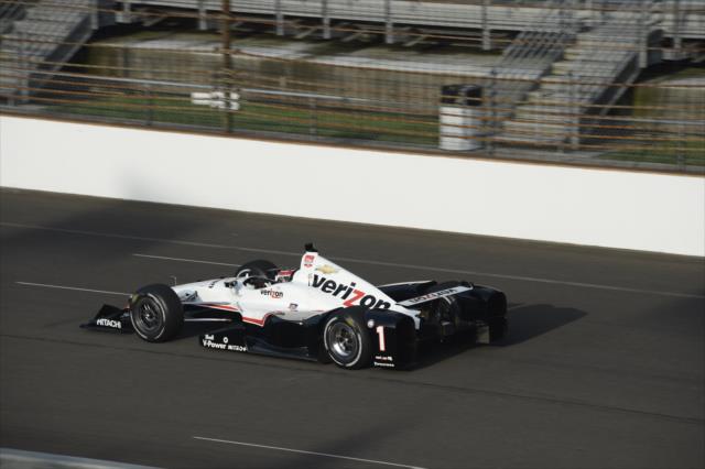 Will Power on track at IMS -- Photo by: Jim Haines