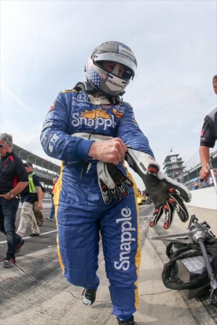 Marco Andretti at IMS -- Photo by: Joe Skibinski