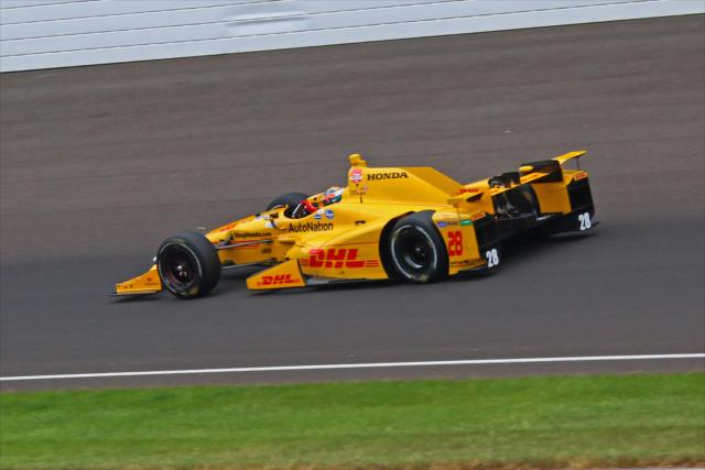 Ryan Hunter-Reay at IMS -- Photo by: Mike Harding
