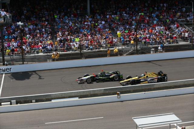 Ryan Briscoe and Townsend Bell -- Photo by: Bret Kelley