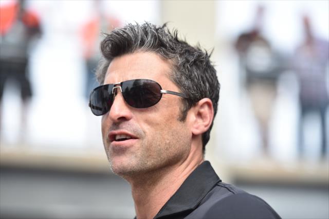 Patrick Dempsey at IMS -- Photo by: Chris Owens