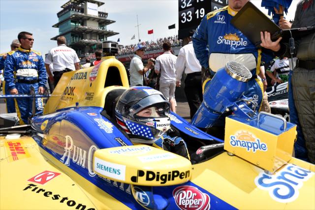 Marco Andretti at IMS -- Photo by: Chris Owens