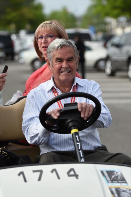 Al Unser at IMS -- Photo by: Eric Anderson