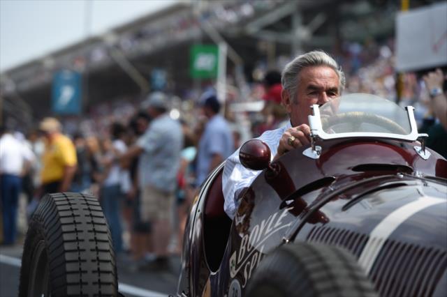 Vintage car at IMS -- Photo by: Eric Anderson