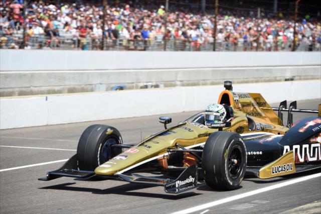 Ryan Briscoe at IMS -- Photo by: Eric Anderson