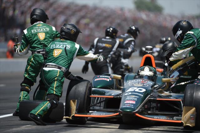 Ed Carpenter at IMS -- Photo by: Eric Anderson