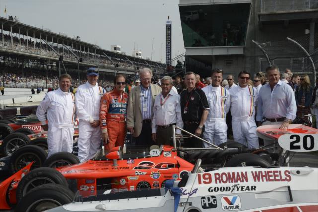 Indy 500 Legends at IMS -- Photo by: Jim Haines