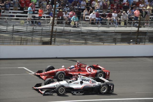 Will Power and Scott Dixon -- Photo by: Jim Haines
