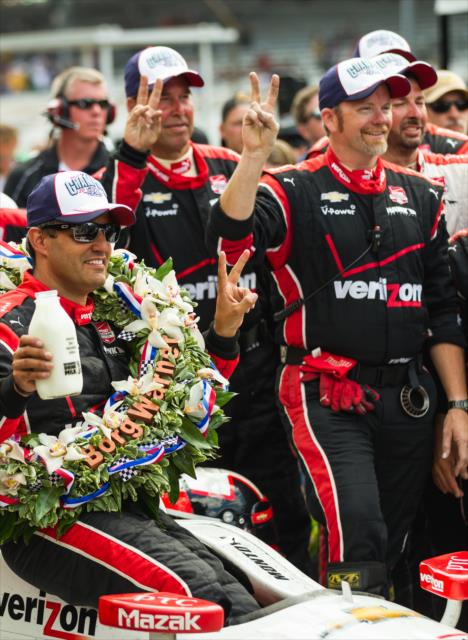 Juan Pablo Montoya wins Indy 500 -- Photo by: Jason Porter