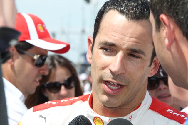 Helio Castroneves -- Photo by: Richard Dowdy