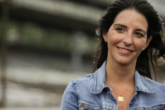 Connie Montoya, wife of Juan Pablo Montoya, at IMS -- Photo by: Shawn Gritzmacher