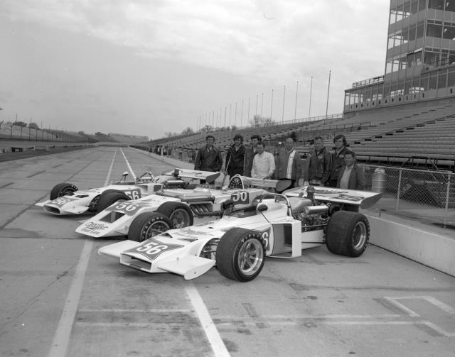 Jim Hurtubise and team - 1972 Indianapolis 500