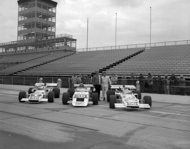 Jim Hurtubise and team - 1972 Indianapolis 500
