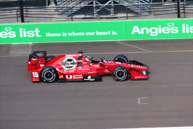 Graham Rahal during practice for the Angie's List Grand Prix of Indianapolis -- Photo by: Bret Kelley