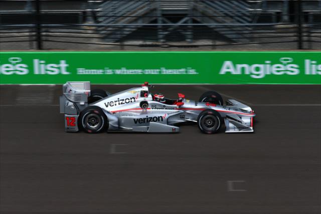 Will Power during practice for the Angie's List Grand Prix of Indianapolis -- Photo by: Bret Kelley