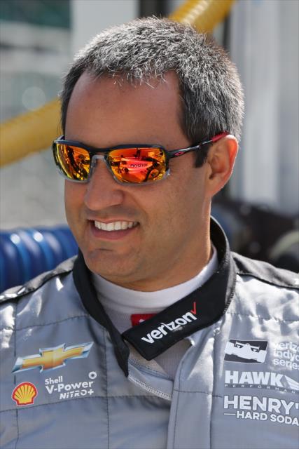 Juan Pablo Montoya during practice for the Angie's List Grand Prix of Indianapolis -- Photo by: Chris Jones