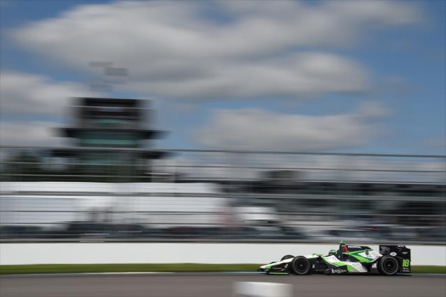 Conor Daly qualifying for the Angie's List Grand Prix of Indianapolis at the Indianapolis Motor Speedway -- Photo by: Chris Owens