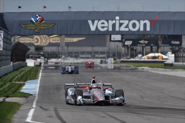 Will Power during qualifying for the Angie's List Grand Prix of Indianapolis at the Indianapolis Motor Speedway -- Photo by: Chris Owens