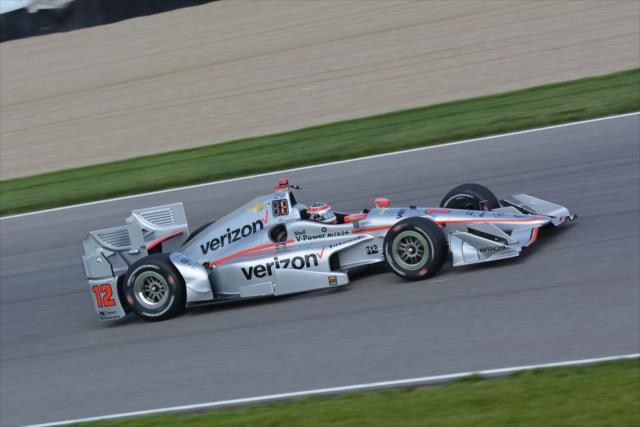 Will Power during practice for the Angie's List Grand Prix of Indianapolis -- Photo by: Dana Garrett