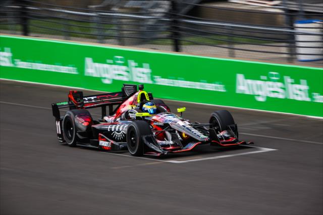 Sebastien Bourdais during practice for the Angie's List Grand Prix of Indianapolis -- Photo by: David Yowe