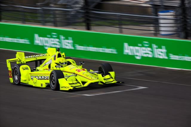 Simon Pagenaud during practice for the Angie's List Grand Prix of Indianapolis -- Photo by: David Yowe