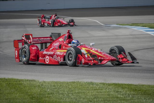 Scott Dixon during practice for the Angie's List Grand Prix of Indianapolis -- Photo by: Forrest Mellott