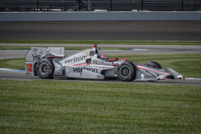 Will Power during practice for the Angie's List Grand Prix of Indianapolis -- Photo by: Forrest Mellott