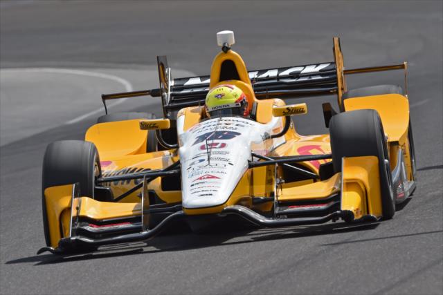 Spencer Pigot qualifying for the Angie's List Grand Prix of Indianapolis. -- Photo by: John Cote