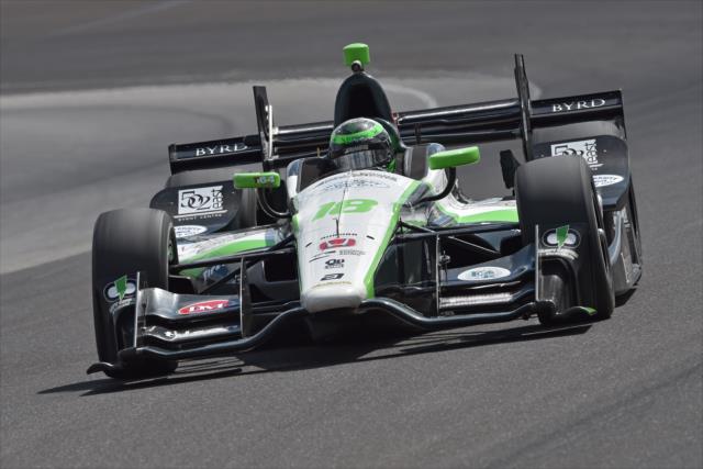 Conor Daly out on the IMS road course for Angie's List Grand Prix of Indianapolis qualifying. -- Photo by: John Cote