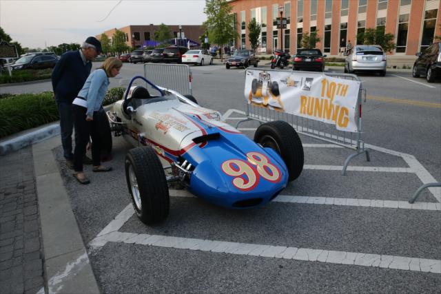 The winning car, Ol' Calhoun, of Parnelli Jones, at Racing Through Decades on Main Street in Speedway, IN -- Photo by: Chris Jones