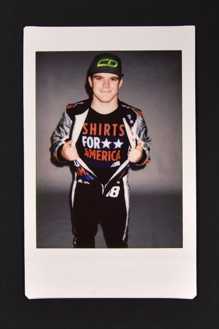 Conor Daly before qualifications for the 100th Running of the Indianapolis 500 presented by PennGrade Motor Oil -- Photo by: Chris Owens