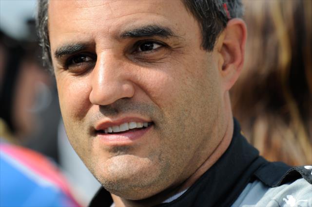 Juan Pablo Montoya during qualifications for the 100th Running of the Indianapolis 500 presented by PennGrade Motor Oil -- Photo by: Doug Mathews