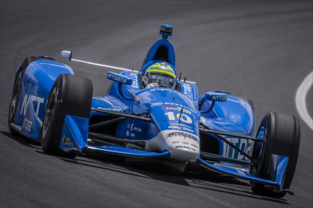 Tony Kanaan during practice for the 100th Running of the Indy 500 presented by PennGrade Motor Oil -- Photo by: Forrest Mellott