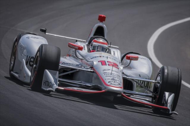 Will Power during practice for the 100th Running of the Indy 500 presented by PennGrade Motor Oil -- Photo by: Forrest Mellott