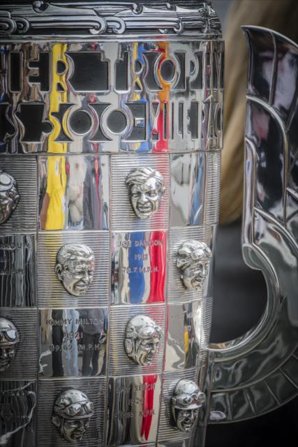 Borg-Warner Trophy at IMS -- Photo by: Forrest Mellott