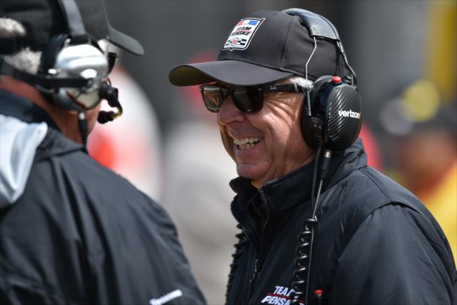 Rick Mears during practice for the 100th Running of the Indy 500 presented by PennGrade Motor Oil -- Photo by: John Cote