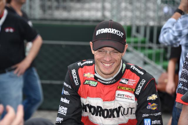 Sebastien Bourdais during qualifications for the 100th Running of the Indy 500 presented by PennGrade Motor Oil -- Photo by: Jim Haines