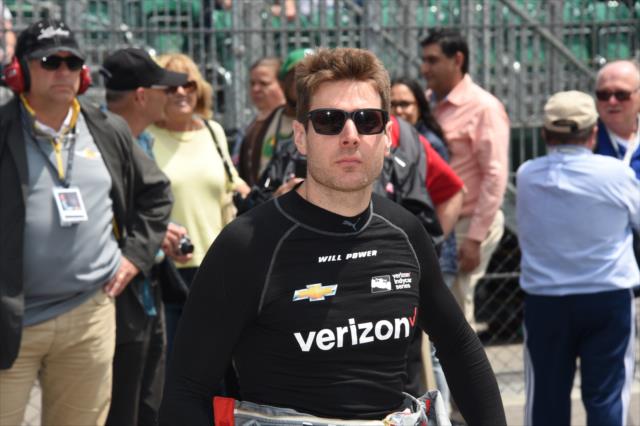 Will Power during qualifications for the 100th Running of the Indy 500 presented by PennGrade Motor Oil -- Photo by: Jim Haines