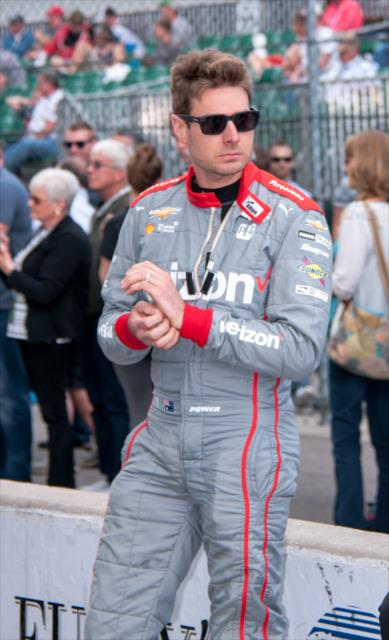Will Power during qualifications for the 100th Running of the Indianapolis 500 presented by PennGrade Motor Oil -- Photo by: Mike Finnegan