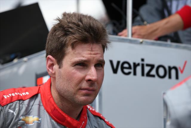 Will Power focused on the Indianapolis 500. -- Photo by: Chris Jones