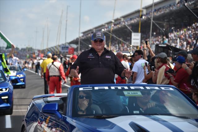 A.J. Foyt prior to the 100th Running of the Indy 500 presented by PennGrade Motor Oil -- Photo by: Dana Garrett