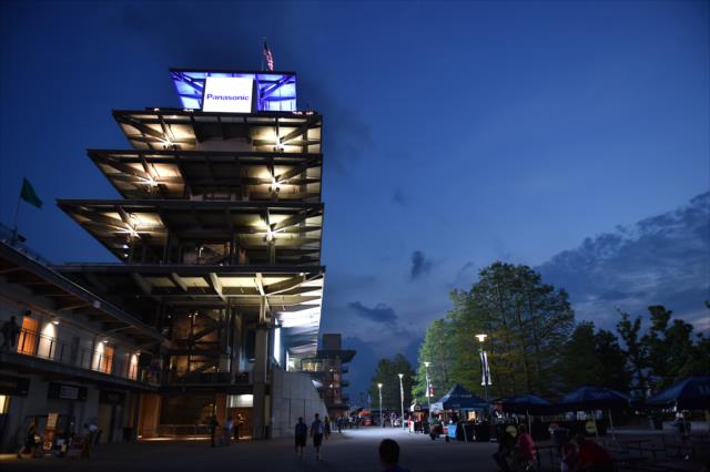 Panasonic Pagoda Race Day morning for the 100th Running of the Indy 500 presented by PennGrade Motor Oil -- Photo by: Eric Anderson