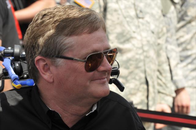Sam Schmidt on the grid before the 100th running of the Indianapolis 500 presented by PennGrade Motor Oil -- Photo by: Eric McCombs