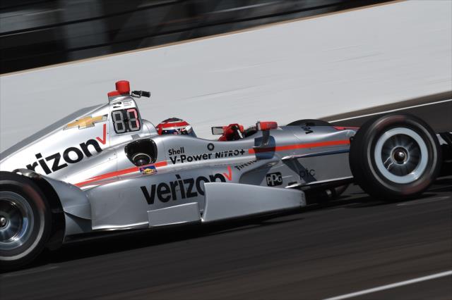 Will Power races down the frontstretch during the INDYCAR Grand Prix at the Indianapolis Motor Speedway -- Photo by: Chris Owens