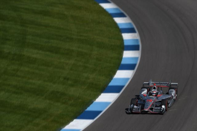Will Power rolls through Turn 14 during the INDYCAR Grand Prix at the Indianapolis Motor Speedway -- Photo by: Chris Owens