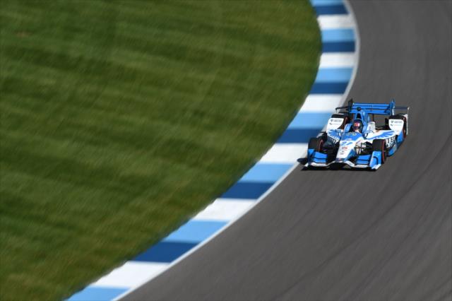 Marco Andretti rolls through Turn 14 during the INDYCAR Grand Prix at the Indianapolis Motor Speedway -- Photo by: Chris Owens