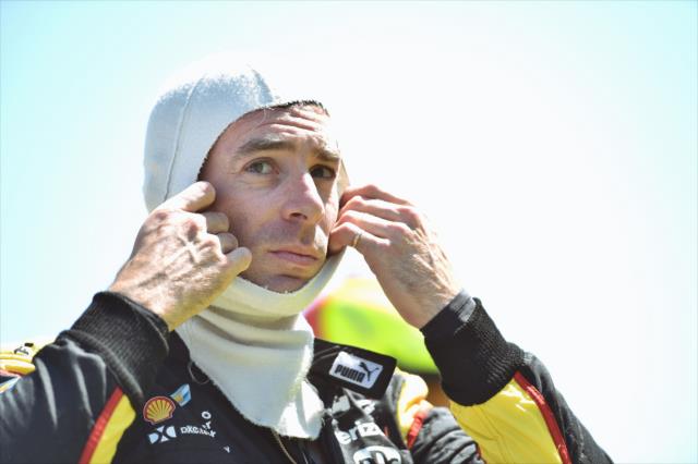 Simon Pagenaud preps for the INDYCAR GP race -- Photo by: Chris Owens